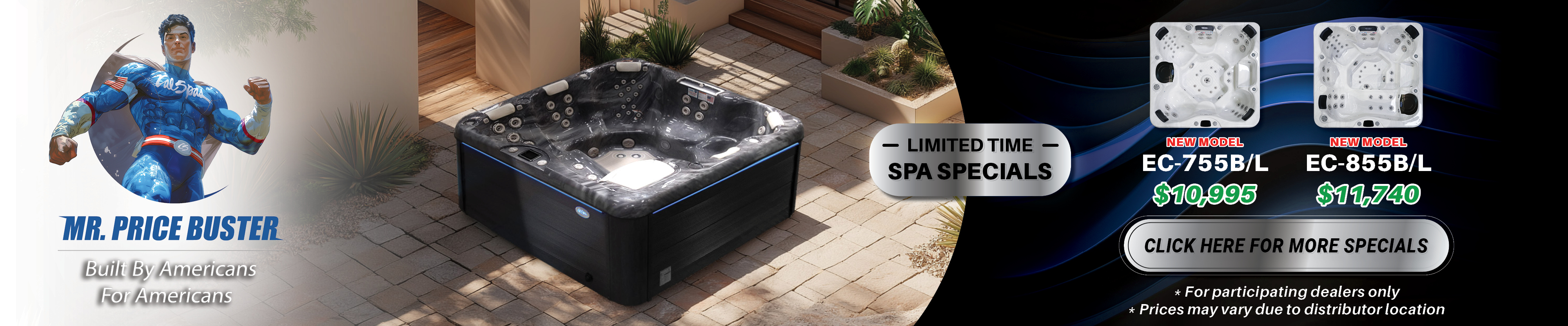 Calspas hot tub being used in a family setting - Broomfield